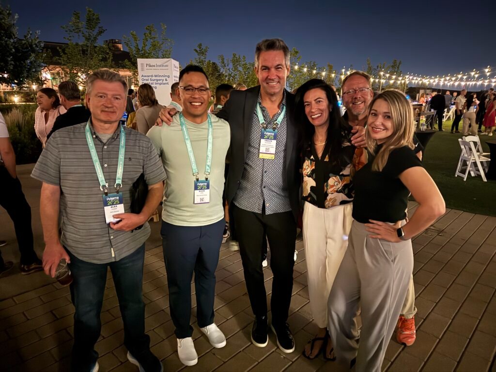 Team at dental event