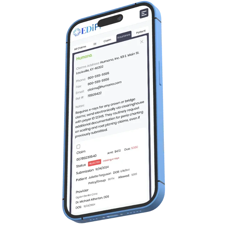 AI Consultant interface for front desk staff